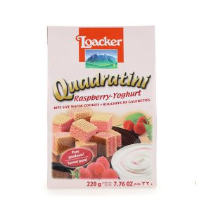 Raspberry and Yogurt Quadratini Wafers 7.7 oz