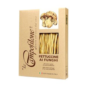 Fettuccine Egg Pasta with Mushrooms 8.8 oz