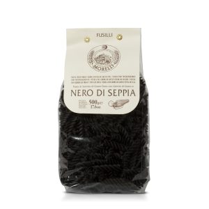 Fusilli Pasta with Cuttlefish Ink 17.6 oz