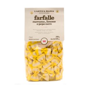 Lemon, Turmeric, and Pepper Farfalle 8.8 oz