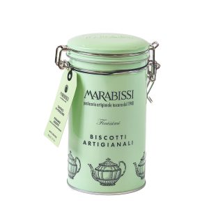 Cantucci Pistachio Cookies in Green Tin