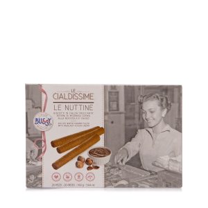 Le Nuttine Rolled Wafer Straws filled with Cream 5.6 oz