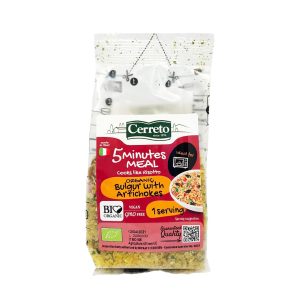 Organic 5-Minutes Meal with Bulgur and Artichokes 3.5 oz