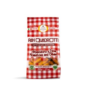 Tomato and Olive Panquadrotti Crackers 7 oz