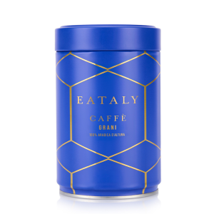 Whole Arabica Beans Café in Blue Tin