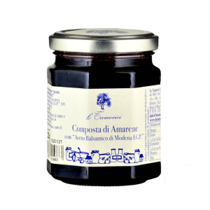 Sour Chery with Balsamic Vinegar Compote