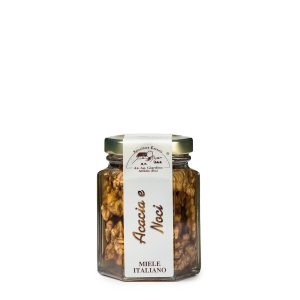 Acacia Honey with Walnuts 3.5 oz