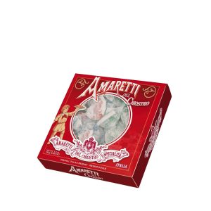 Crunchy Amaretti Cookies in Red Box