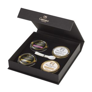 Caviar Four-Pack: Royal, Classic, Tradition, and Siberian - Set of 4, 0.3 oz Tins