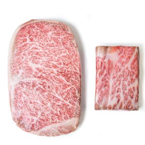 MiyazakiGyu Striploin & MiyazakiGyu Short Rib