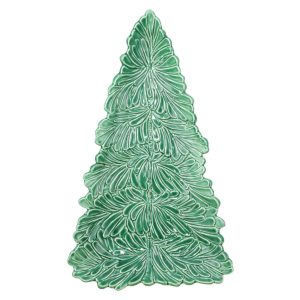 Lastra Holiday Figural Tree Small Platter
