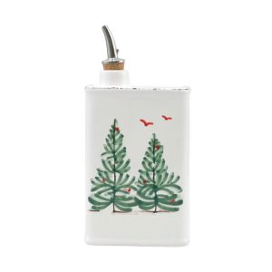 Lastra Holiday Olive Oil Can