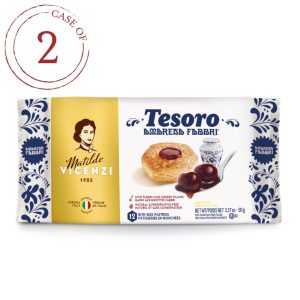 Tesoro Cherry Puff Pastries - 2 Pack