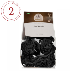 Tagliatelle Egg Pasta with Cuttlefish Ink - 2 Pack