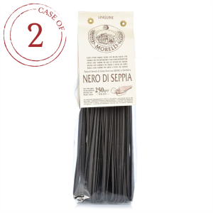 Linguine Pasta with Cuttlefish Ink - 2 Pack
