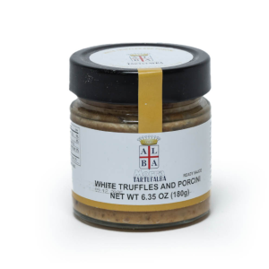 White Truffles and Porcini Mushroom Sauce