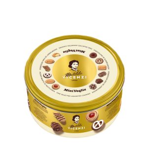 MINIVOGLIE COOKIE ASSORTMENT IN ROUND TIN