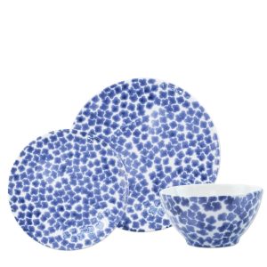 Santorini Three-Piece Flower Place Setting